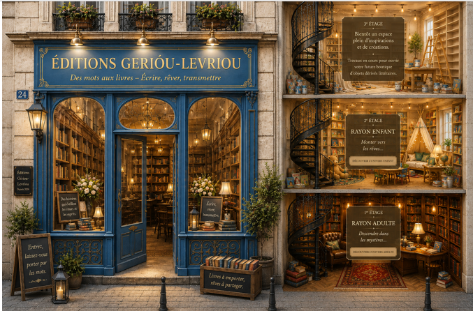 Librairie GL des Éditions Geriòu-Levriòu