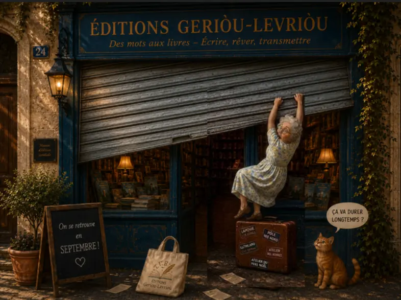Mamie Jeanne ferme la librairie