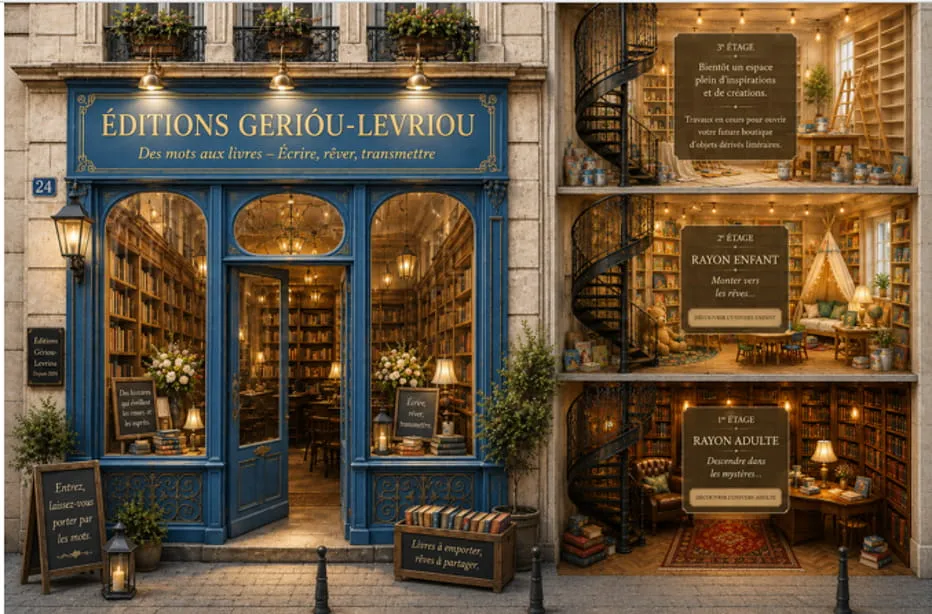 Librairie GL des Éditions Geriòu-Levriòu