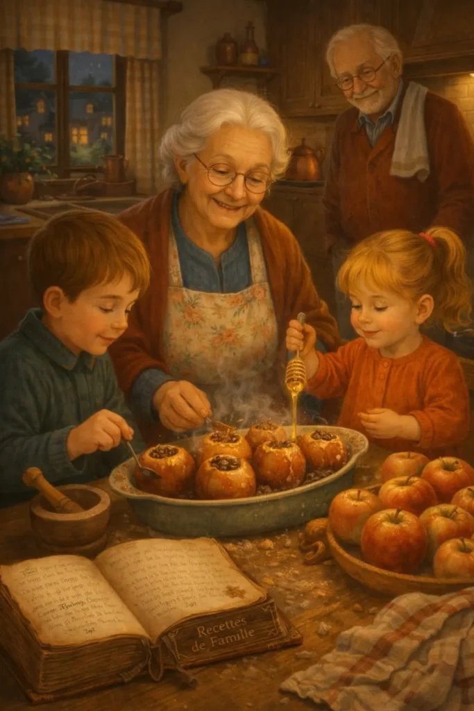 Mamie Jeanne et Papi Jules transmettent aux enfants les gestes de la cuisine familiale